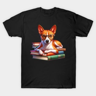 Basenji And Books T-Shirt